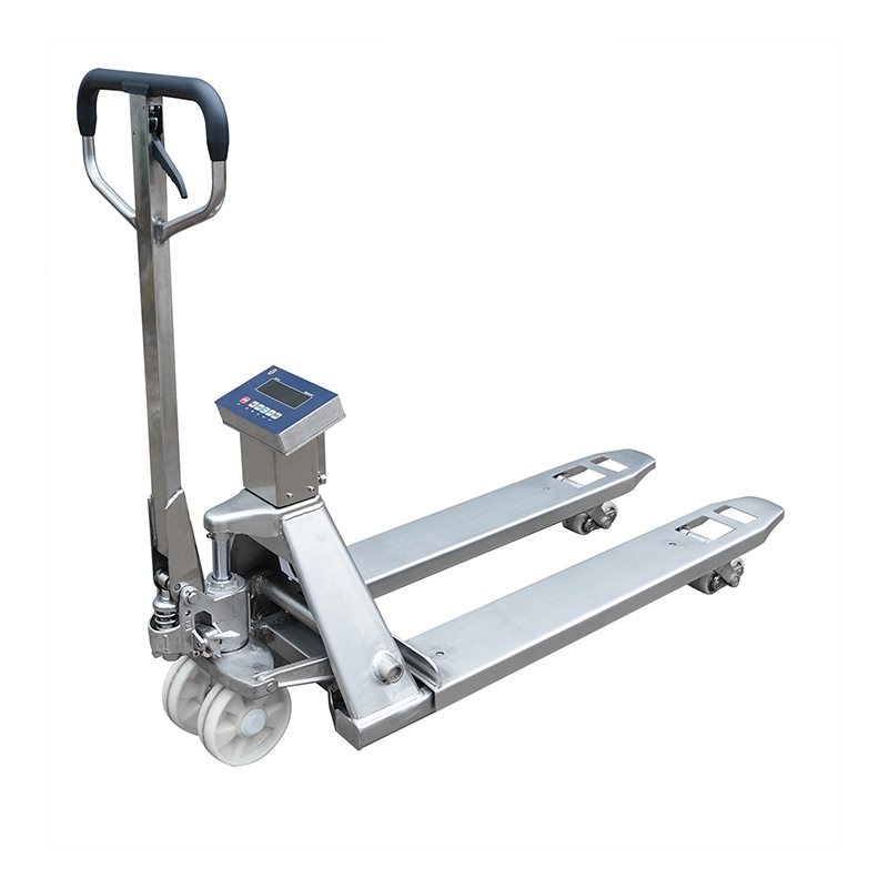 Paslanmaz çelik manüel tartımlı transpalet SCZ-S20-304 Paslanmaz çelik manüel tartımlı transpalet SCZ-S20-304